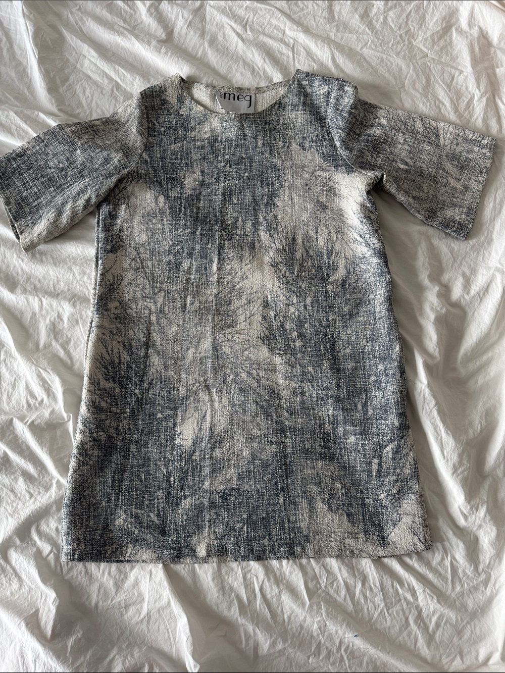 Meg Shop abstract mini shift dress